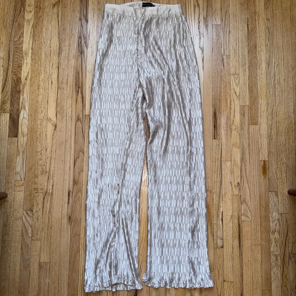 Champange Silky Pants